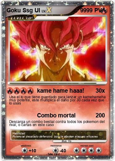 Pokemon Goku Ssg UI