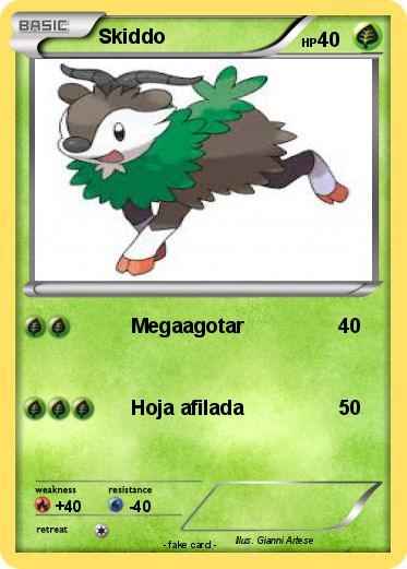 Pokemon Skiddo