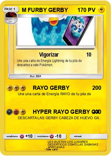 Pokemon M FURBY GERBY