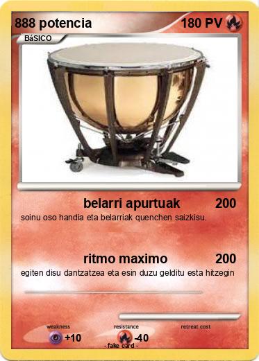 Pokemon 888 potencia