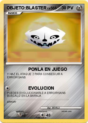 Pokemon OBJETO:BLASTER