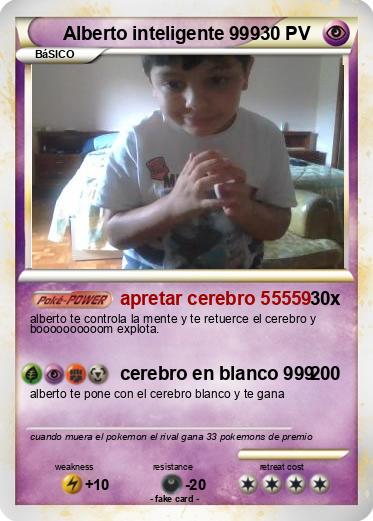 Pokemon Alberto inteligente 999