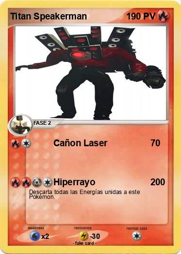 Pokemon Titan Speakerman