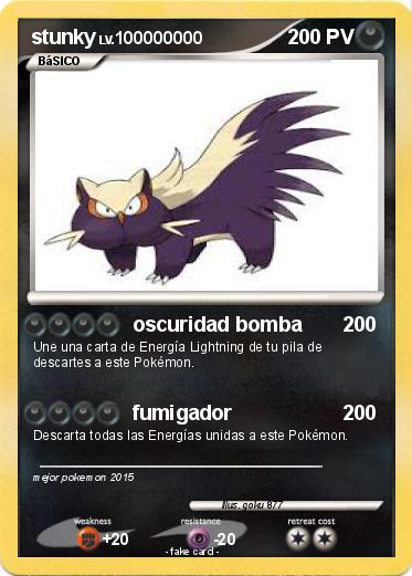 Pokemon stunky