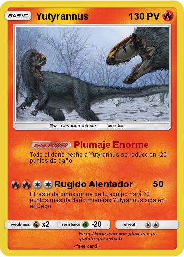 Pokemon Yutyrannus