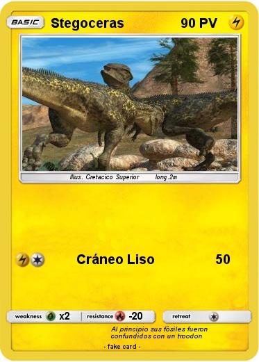 Pokemon Stegoceras