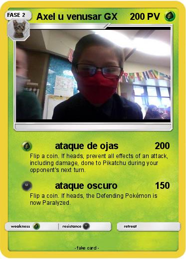 Pokemon Axel u venusar GX