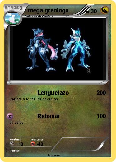 Pokemon mega greninga