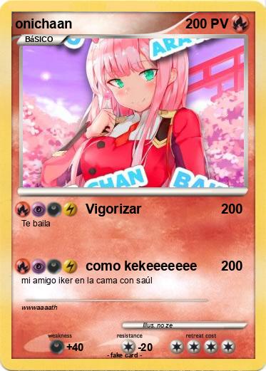 Pokemon onichaan