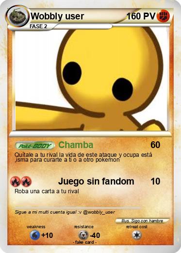 Pokemon Wobbly user