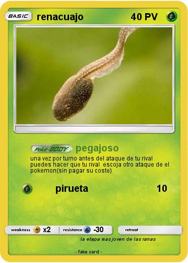 Pokemon renacuajo
