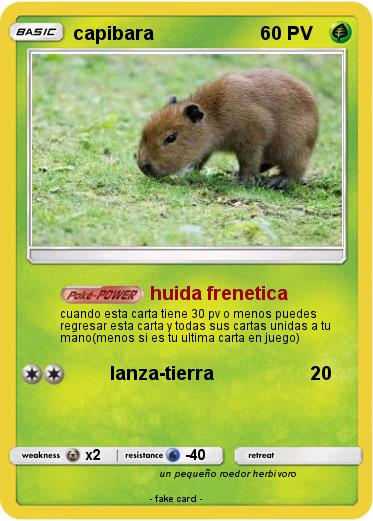 Pokemon capibara