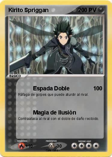 Pokemon Kirito Spriggan