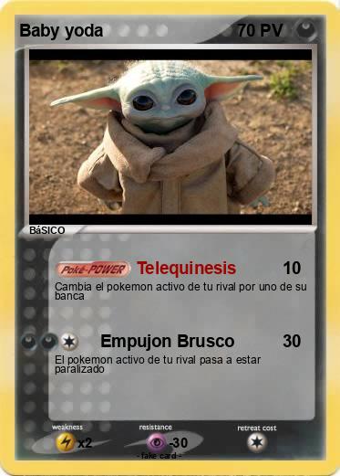 Pokemon Baby yoda