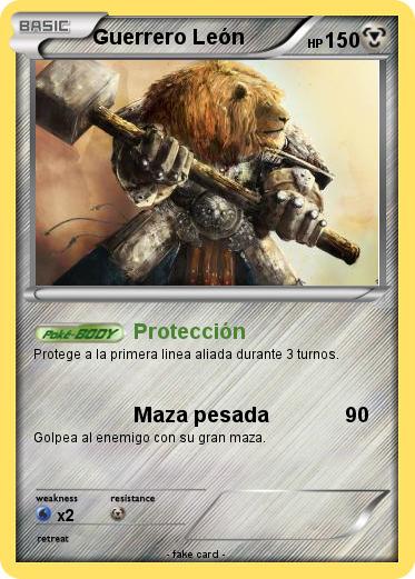 Pokemon Guerrero León