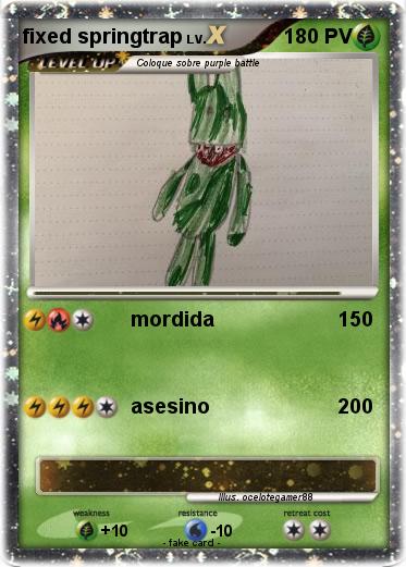 Pokemon fixed springtrap