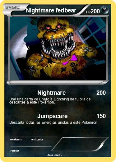Pokemon Nightmare fedbear