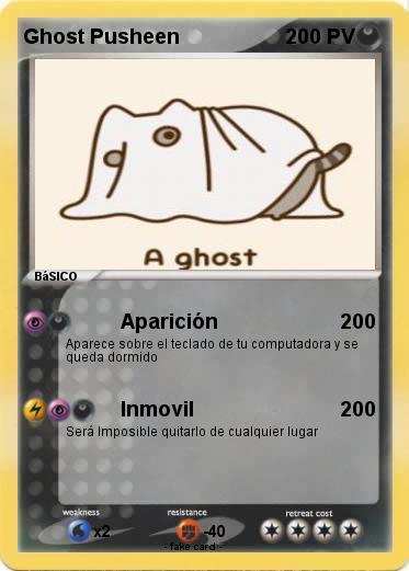 Pokemon Ghost Pusheen