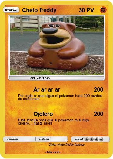 Pokemon Cheto freddy