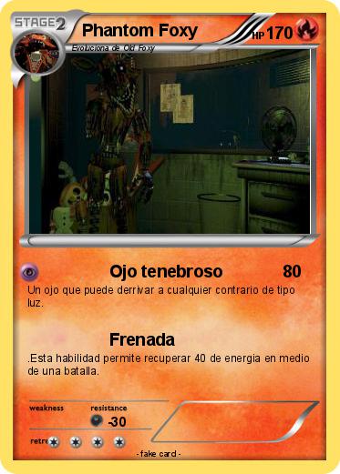 Pokemon Phantom Foxy