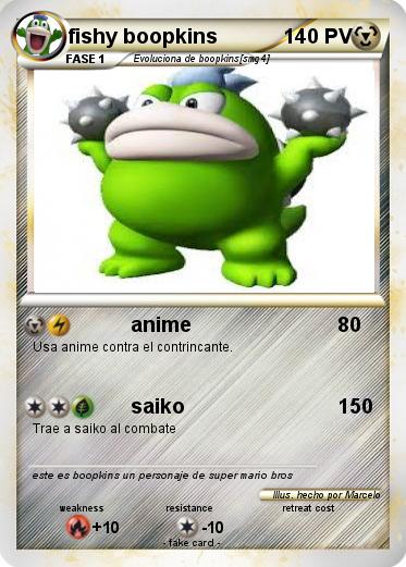 Pokemon fishy boopkins