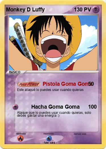 Pokemon Monkey D Luffy