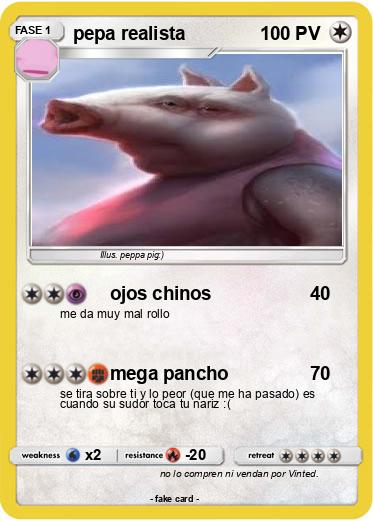 Pokemon pepa realista