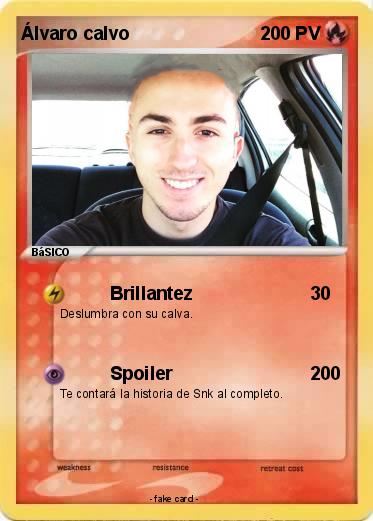 Pokemon Álvaro calvo