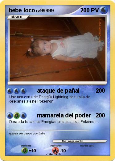 Pokemon bebe loco