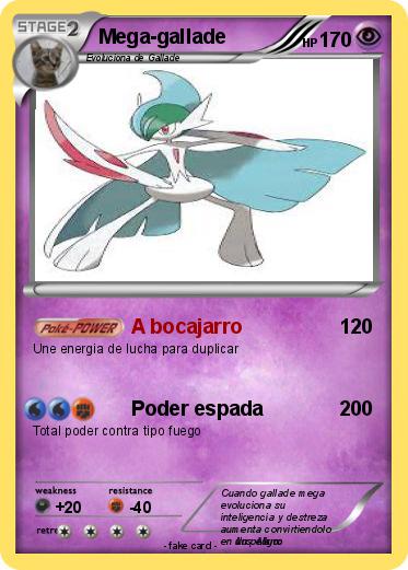 Pokemon Mega-gallade