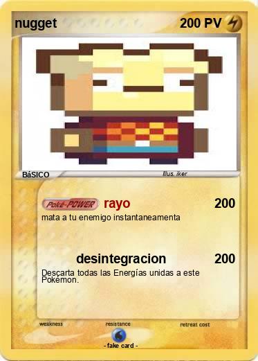 Pokemon nugget