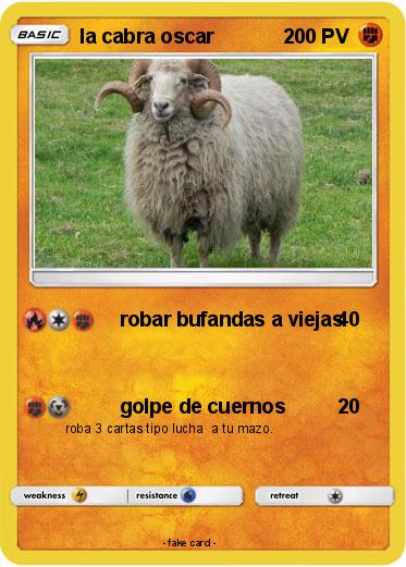 Pokemon la cabra oscar