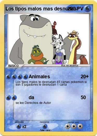 Pokemon Los tipos malos mas desnudos