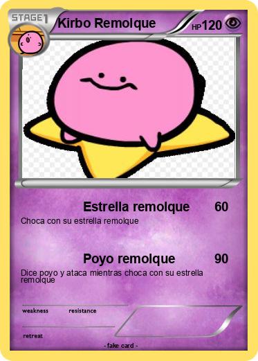 Pokemon Kirbo Remolque