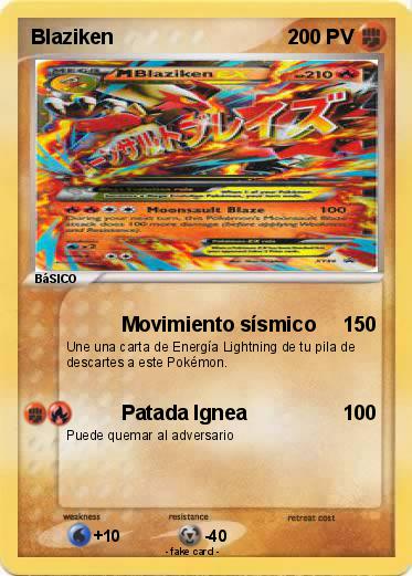 Pokemon Blaziken