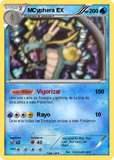 Pokemon MCyphera EX