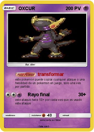 Pokemon OXCUR