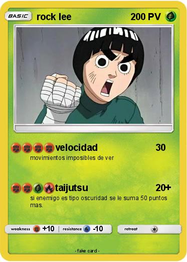 Pokemon rock lee