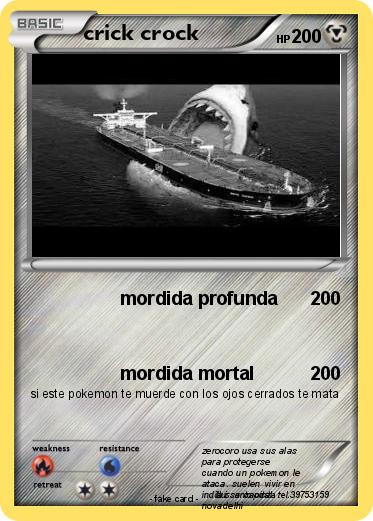 Pokemon crick crock