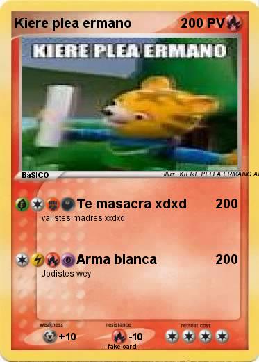 Pokemon Kiere plea ermano