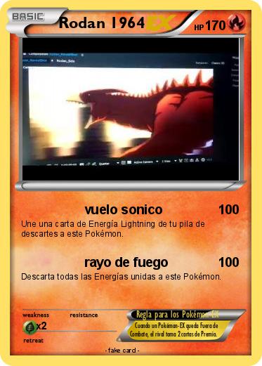 Pokemon Rodan 1964