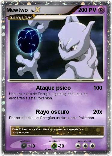 Pokemon Mewtwo
