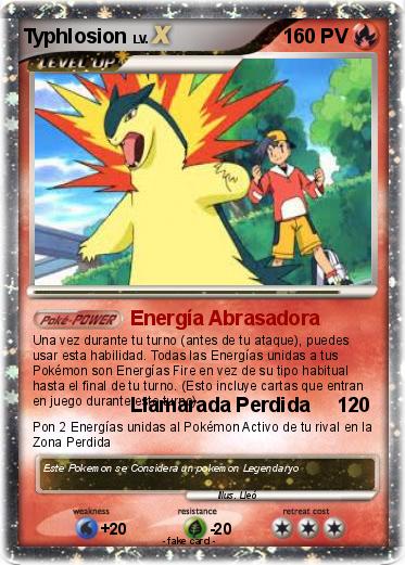 Pokemon Typhlosion