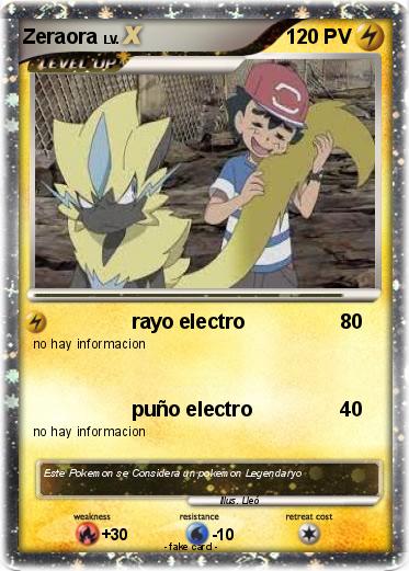 Pokemon Zeraora
