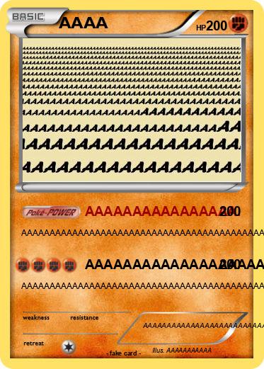Pokemon AAAA