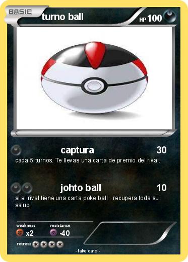 Pokemon turno ball
