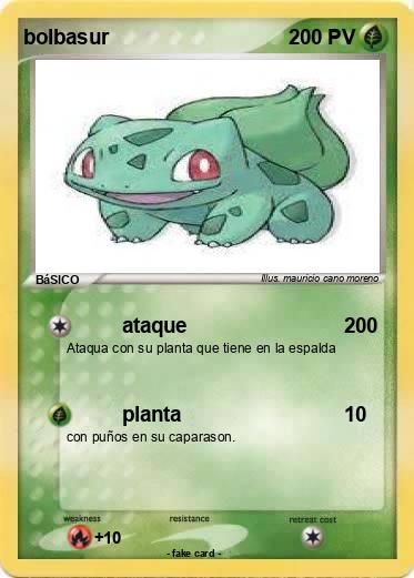 Pokemon bolbasur