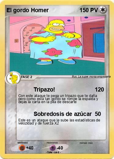 Pokemon El gordo Homer