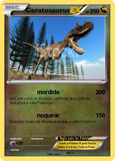 Pokemon Ceratosaurus