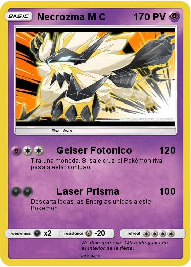 Pokemon Necrozma M C